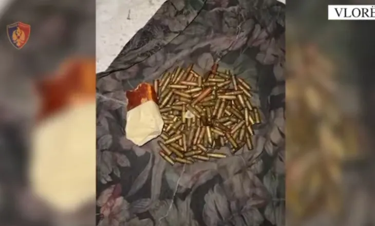 (VIDEO) Vlorë, arrestohet 35-vjeçari, i gjenden në banesë municion dhe tritol