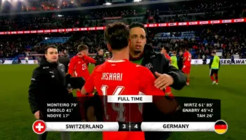 VIDEO/ Xhaka jep asist kundër Gjermanisë, Virtci i jep fitoren “pancerave” me një nga golat më të bukur të karrierës