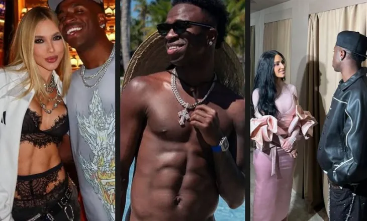Vinicius feston “milionat” e ndjekësve, shpalos jetën private. E dashura, shtëpia, miqtë dhe Kim Kardashian (fotot)