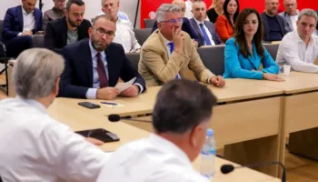 Vizita në Berlin, reagon PD: Akt i paprecedentë, Peleshi na përjashtoi nga delegacioni