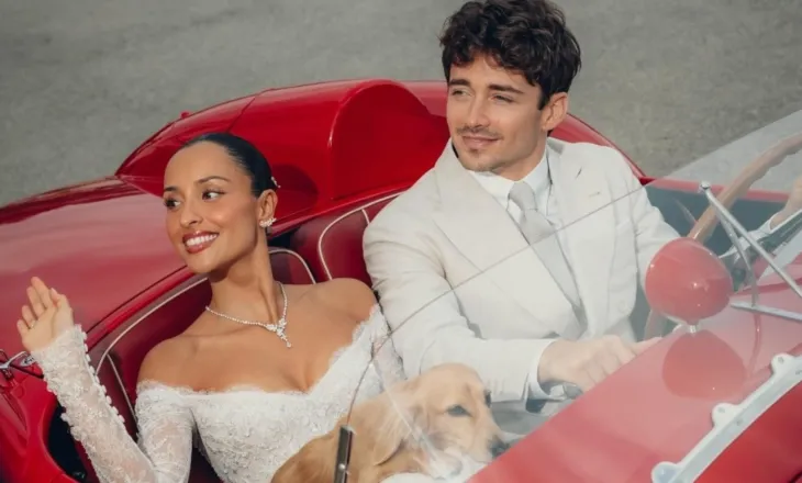 Ylli i Formula 1 martohet në një ceremoni madhështore në Monaco (VIDEO)