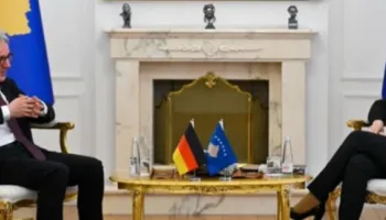 Zhvillimet politike në vend, Osmani takim me ambasadorin e Gjermanisë, Rainer Rudolph