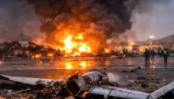 Zjarr dhe kaos në aeroportin e Kuvajtit/ Dronë iranian godasin rezervuar karburanti