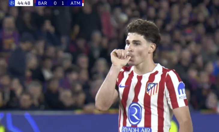 45′ e para: Cubarsi “tradhton” Barcelonën, Alvarez “thyen” zemrat e katalanasve. Në Paris, vendos goli i Desire Doue