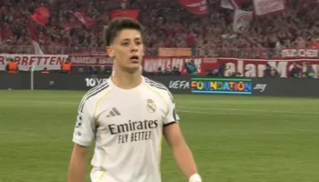 45′ e para: “Spektakël” në “Allianz Arena”. Arda Guler i jashtëzakonshëm, mungon goli në “Emirates” (video)