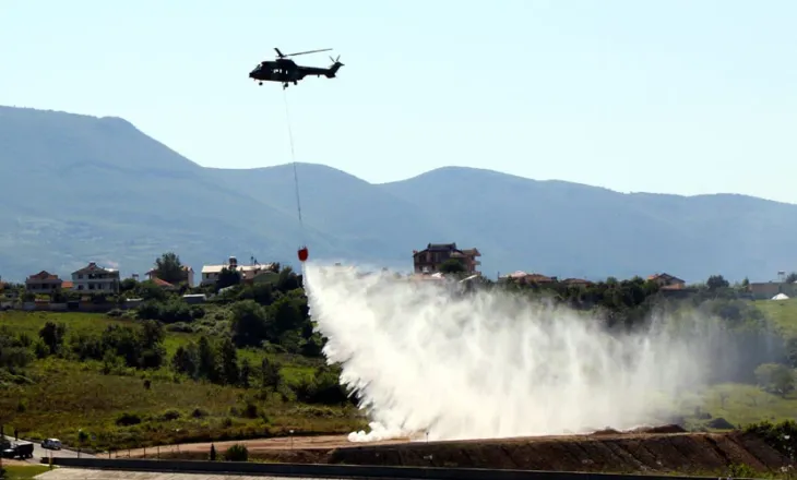 “7 mijë euro/ora e helikopteri…”, zjarrfikësi analizon situatën e djeshme të djegies së pallatit pranë QSUT