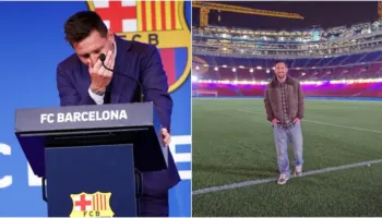 Ankandi publik, Messi po shet një pjesë të trashëgimisë së tij te Barcelona