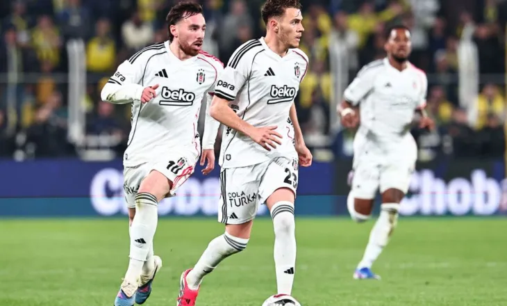 Asllani e bën sefte te Besiktas, por goli i elbasanasit nuk i jep asnjë pikë ekipit të tij (video)