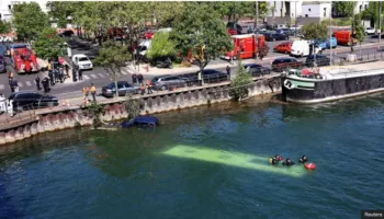 Autobusi bie në lumin Sena, shpëtohen pasagjerët
