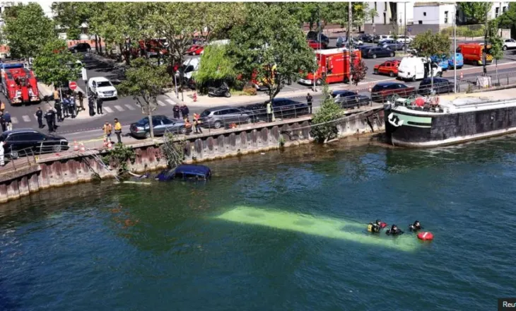 Autobusi bie në lumin Sena, shpëtohen pasagjerët