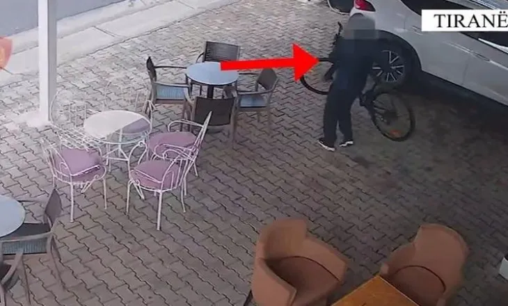 Autor i 4 vjedhjeve të tjera në Tiranë, kamerat nxjerrin zbuluar 26-vjeçarin duke vjedhur biçikletën