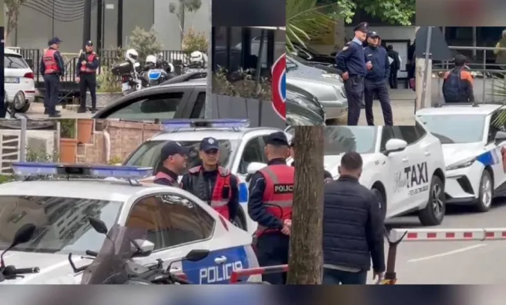 Balla i frikësuar nga qytetarët, bllokon rrugën me policë për tu paraqitur në SPAK si dëshmitar