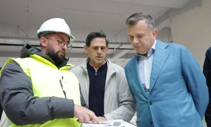 Balla inspekton punimet në Laknas. Së shpejti 800 nxënës do të kenë një shkollë të re me standarde europiane