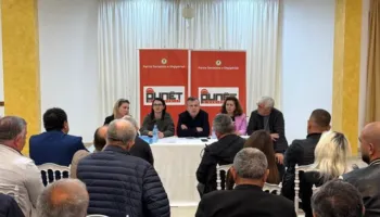 Balla takim me strukturat e PS-së në Golem : Rritja ekonomike solli rritje pagash e pensionesh