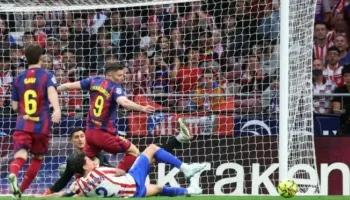 Barcelona fiton “finalen” e parë të “triologjisë” ndaj Atletico-s. Lewandowski me shumë fat, nderon katalanasit (video)