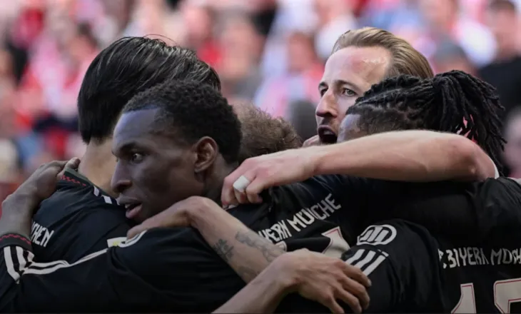 Bundesliga/ Bayern feston titullin me një fitore me përmbysje ndaj Mainz