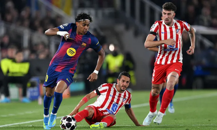 Champions/ Barcelona humb me Atletikon, PSG dy gola Liverpulit