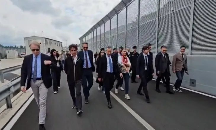 Deputetët e Melonit në kampin e Gjadrit: Modeli funksionon, 536 raste të përpunuara deri më sot