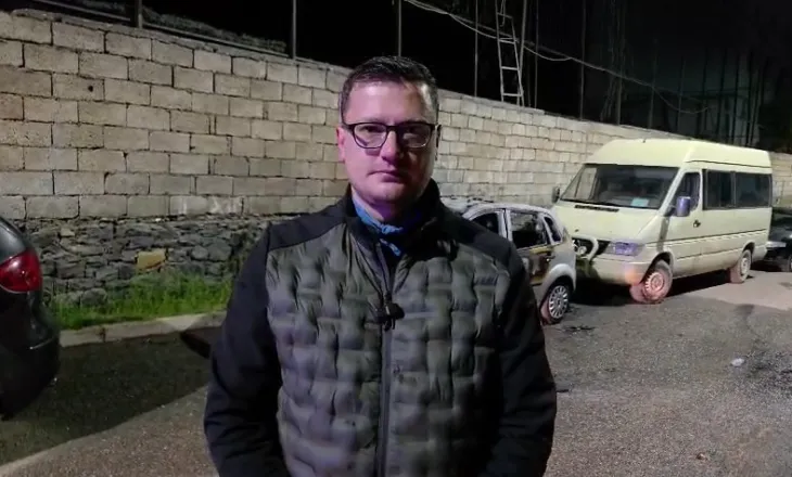 Digjet makina e gazetarit Sami Curri në mesnatë, dyshohet zjarrvënie e qëllimshme