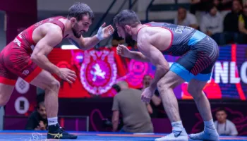 Dudaev shkon në finalen e peshës 65kg, i dhuron Shqipërisë medaljen e parë në Europianin e mundjes