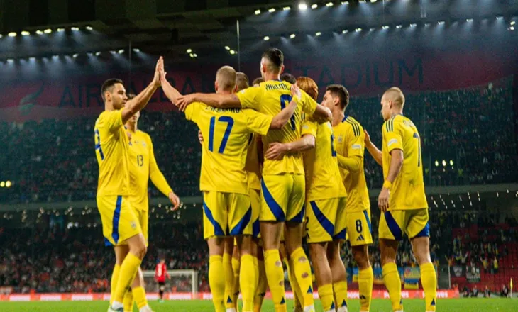 Dy disfata në pesë ditë, kombëtarja shqiptare e futbollit humbet 1-0 në miqësoren kundër Ukrainës