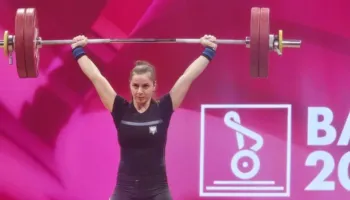 Enklileda Carja renditet në vendin e katërt në Europianin e shtangës në stilin e shkëputjes