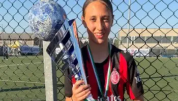 “Është shumë e mirë, do t’ia kalojë babait”; vajza futbolliste e Modric fiton trofeun në moshën 12-vjeçare