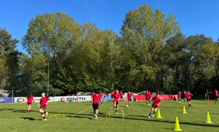 Euro U-19/ Shqipëria mbyll përgatitjet për sfidën ndaj Malit të Zi, asnjë mungesë për vajzat tona