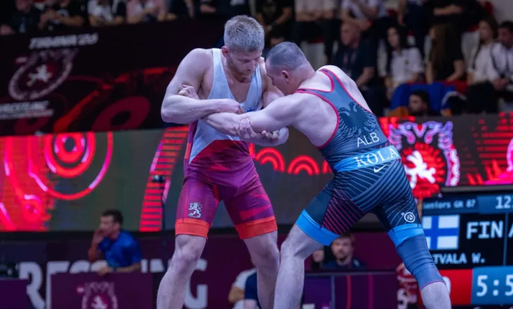 Europiani i mundjes në Tiranë, kuqezinjtë e stilit greko-romak e mbyllin pa asnjë fitore