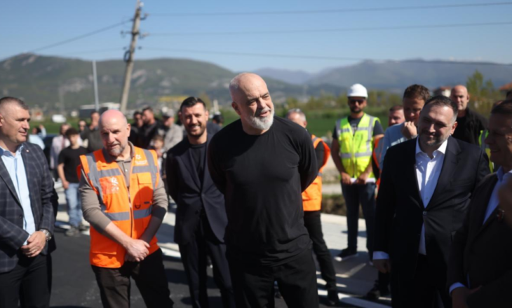 FOTO / Nga rruga tek Ujësjellësi, Rama inspektim në Tale të Lezhës