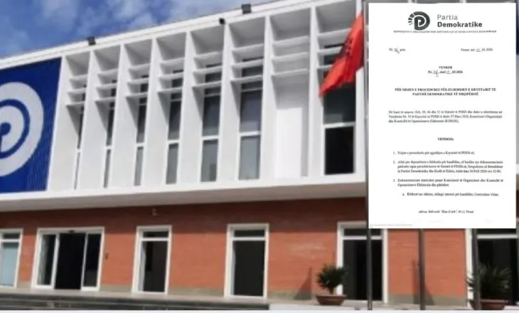 Gara për kreun e PD, 24 orë afat/ Vendimi për zgjedhjet publikohet një ditë para mbarimit të afatit, Berisha kandidat i vetëm