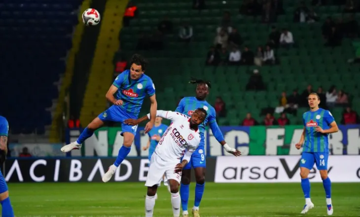 Gol me peshë i Qazim Laçit, Rizespor mposht Samsunspor në 45′