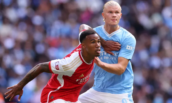 Haaland: Nuk jam mësuar të simuloj, Gabriel më goditi por qëndrova në këmbë dhe mora të verdhë