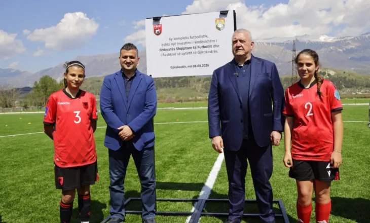 Inaugurohen dy fusha të reja në Gjirokastër, Duka: Do të vazhdojmë të investojmë në infrastrukturë