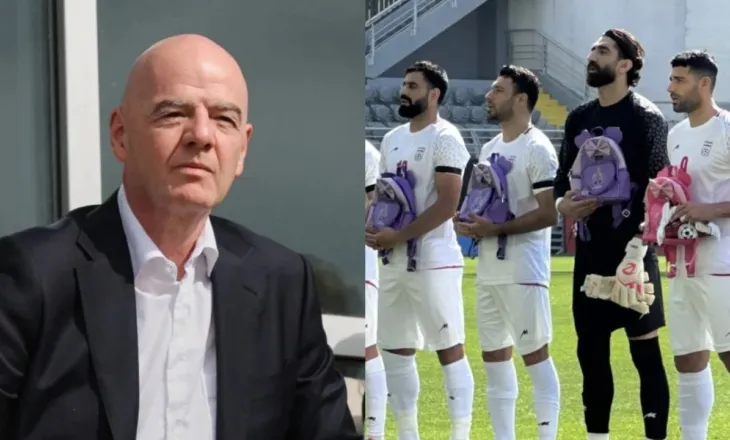 Infantino i shuan “ëndrrën” Italisë: Irani do të marrë pjesë në Kupën e Botës pas negociatave me FIFA-n