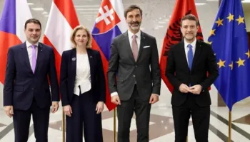 Integrimi në BE/ Ministrat europianë në Tiranë, shprehin mbështetje: Shqipëria mund të jetë kampione në rajon