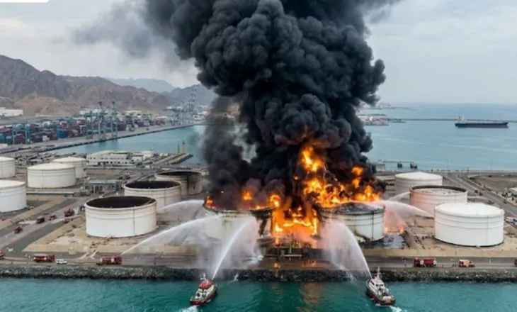 Irani godet depot e naftës në aeroportin e Kuvajtit, Izraeli vret komandantin e lartë të Hezbollah