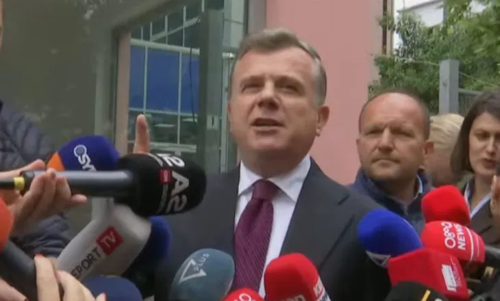 Kallëzimi ndaj Berishës/ Mbani të njëjtin qëndrim për Ballukun dhe Veliajn? Balla i shmanget pyetjes së gazetares