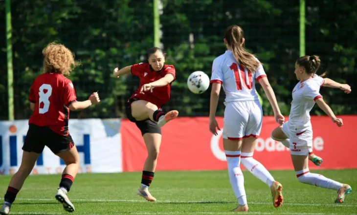 Kualifikueset e Kampionatit Europian U19 për vajza / Shqipëria barazon me Malin e Zi