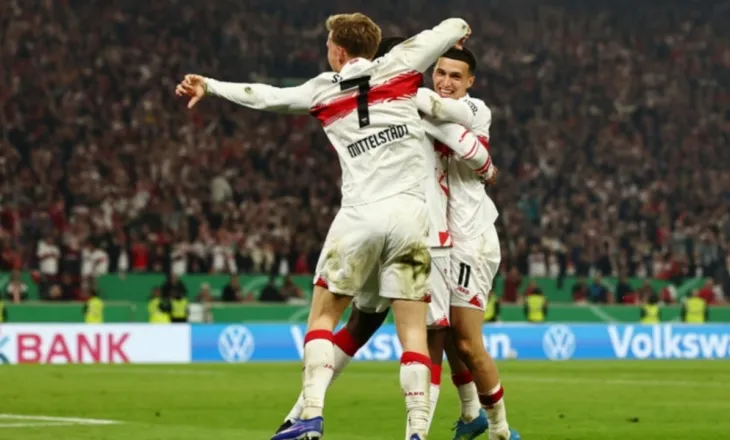 Kupa e Gjermanisë/ Stuttgart mundi Freiburgun pas shtesës dhe kalon në finale ku e pret Bayern Munich