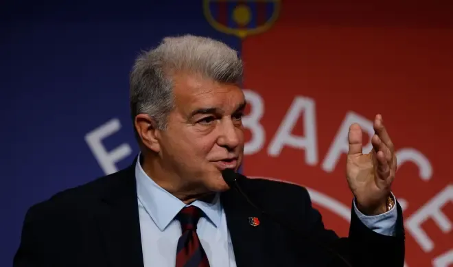 Laporta shpërthen ndaj FIFA pas dëmtimit të Raphinha: S’ka koordinim me kalendarin, ne luajmë me jetën tonë