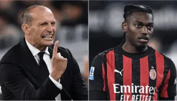 Leao nuk e pëlqen zëvendësimin: “Pse mua?” Allegri: “Nuk mund të luhet me 12”