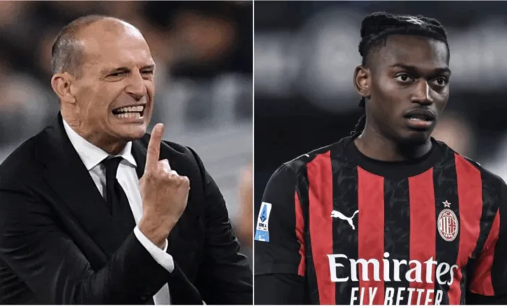 Leao nuk e pëlqen zëvendësimin: “Pse mua?” Allegri: “Nuk mund të luhet me 12”