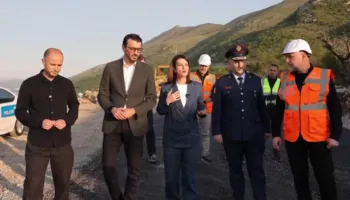 Lidh Shkodrën me Malin e Zi, Koçiu dhe Karakaçi inspektojnë aksin Shirokë–Zogaj: Gati në Maj!