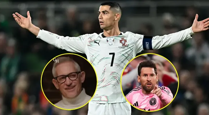 Lineker “thumbon” CR7: Më bëri “unfollow” sepse thashë që Messi është më i mirë