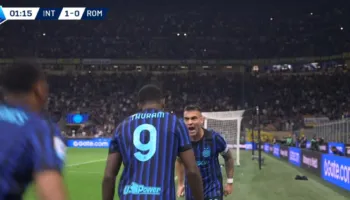 LIVE’! Inter e nis vrullshëm ndaj Romës, zikaltrit gjejnë golin që në minutën e parë (video)