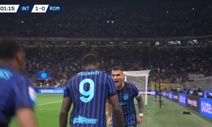 LIVE’! Inter e nis vrullshëm ndaj Romës, zikaltrit gjejnë golin që në minutën e parë (video)