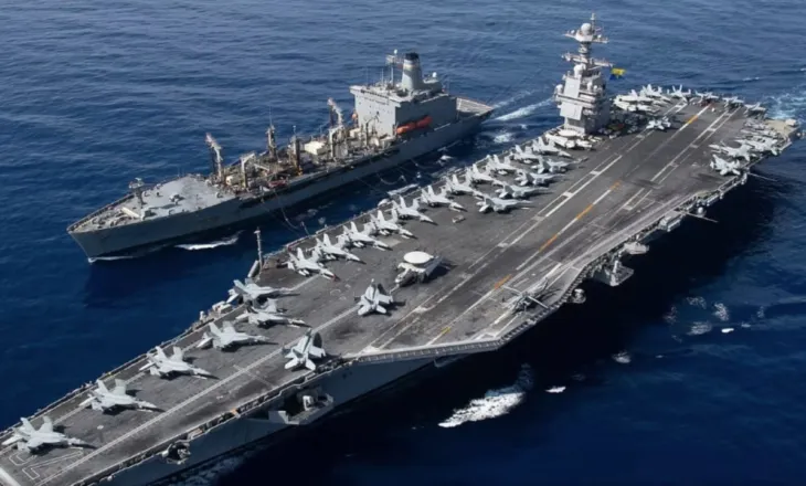 Lufta drejt fundit? Aeroplanmbajtësja amerikane ‘Gerald Ford’ nis rikthimin drejt SHBA-së