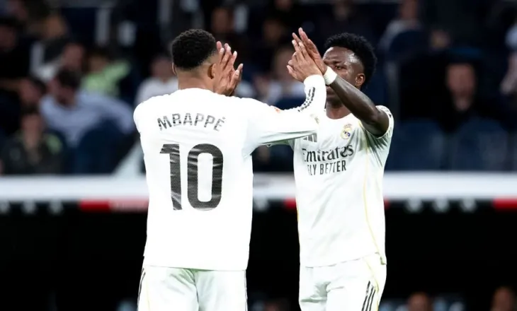Mbappe-Vinicius kthejnë fitoren te Real Madrid, por tifozeria nuk kursen vërshëllimat!