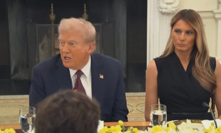 Melania shkëlqen si “vejushë e ardhshme”, Kimmel mbron shakanë e tij, çifti presidencial kërkon shkarkimin